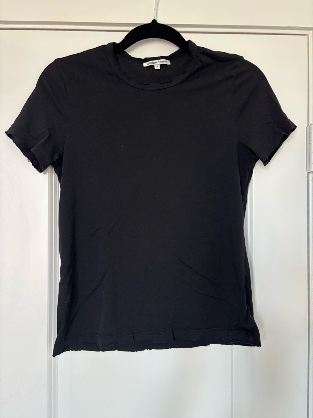 cotton citizen distressed crewneck tee